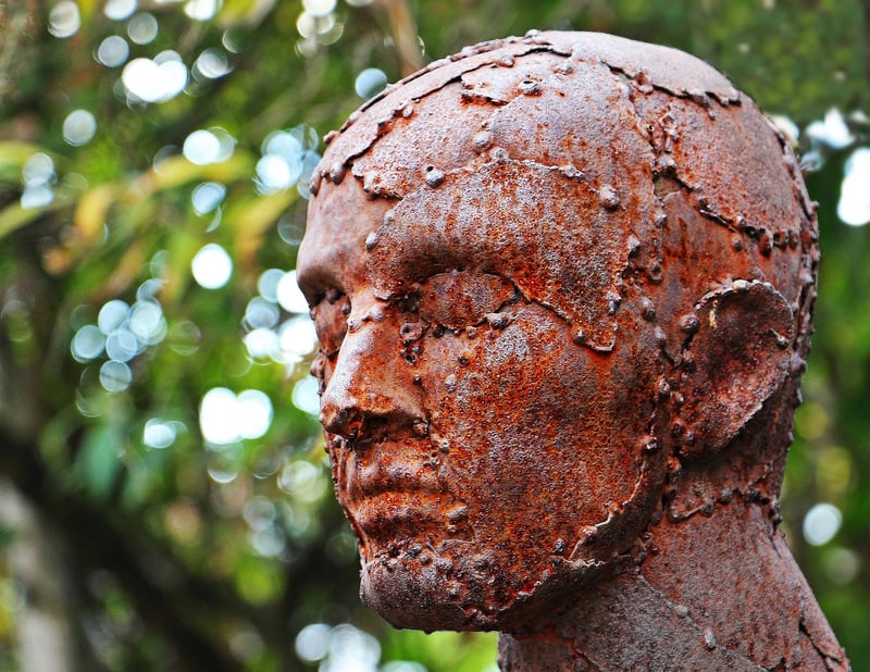 Reclaimed Metal Sculpture